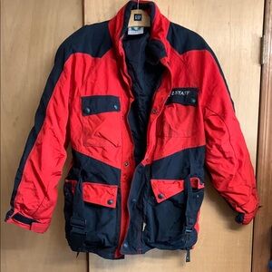 Belstaff Red and Black ski Jacket